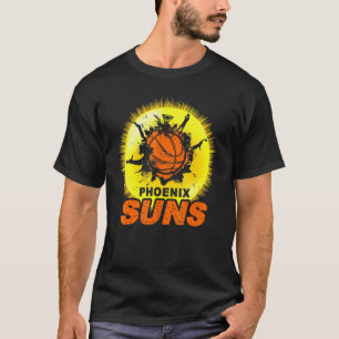 Camiseta The Valley Pixel Sun Rise Phoenix Arizona Basketba