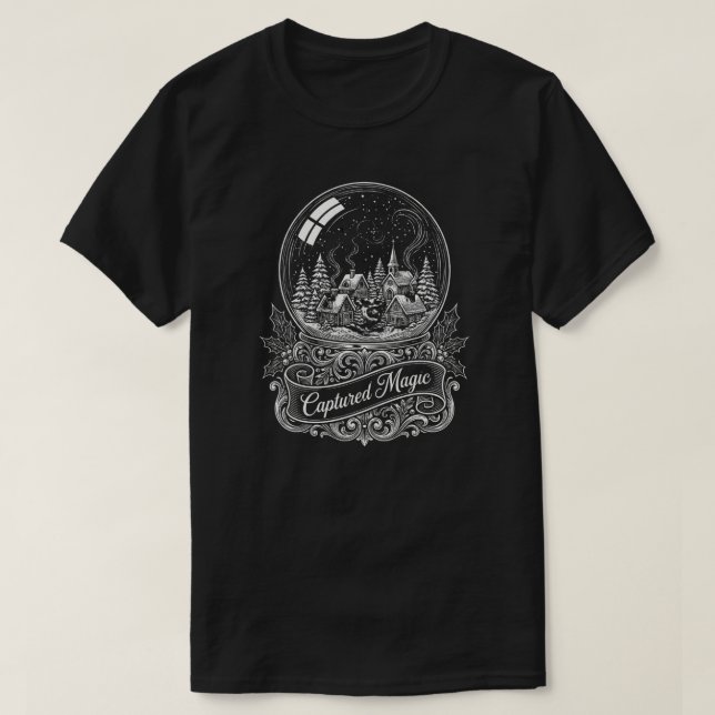 Camiseta The Victorian Snow Globe Edition (Diseño del anverso)