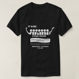 Camiseta The Viking Steak House, Winfield (1969-2008)