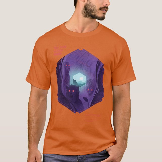 Camiseta The Void Which Binds travel ad (Anverso)