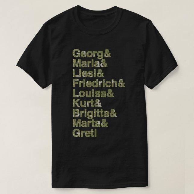 Camiseta The Von Trapps in Curtain Fabric Classic T-Shirt (Diseño del anverso)