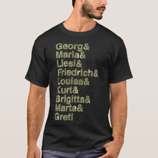 Camiseta The Von Trapps in Curtain Fabric Classic T-Shirt