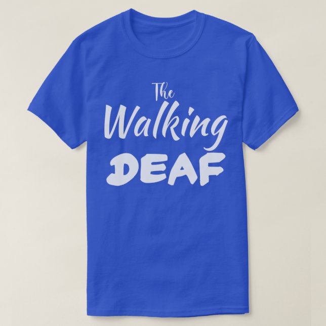 Camiseta The Walking Deaf 3 (Diseño del anverso)