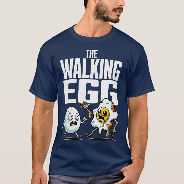 CAMISETA THE WALKING EGG (Anverso)