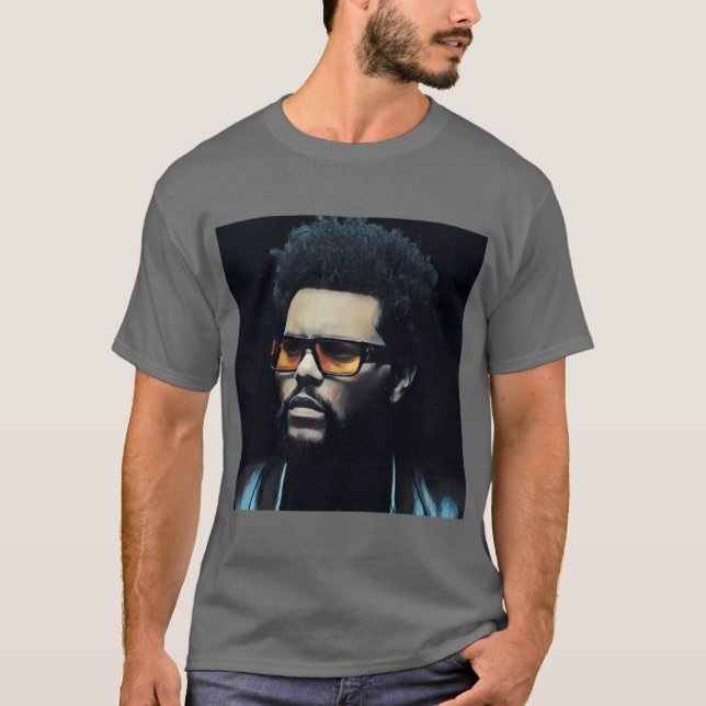 Camiseta The Weeknd retro (Anverso)