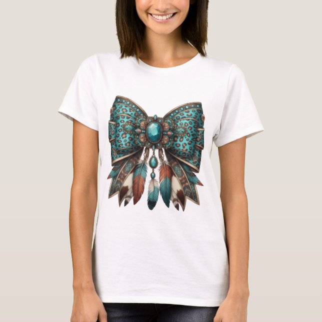 Camiseta the western bow style (Anverso)