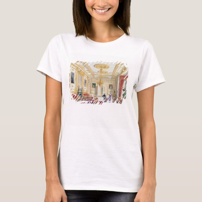 Camiseta The White Drawing Room at Windsor Castle (colour l (Anverso)