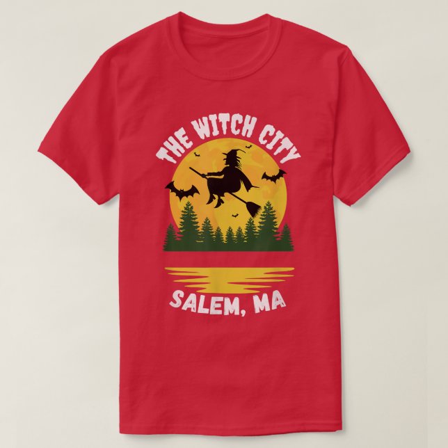 Camiseta The Witch City, Salem MA T-Shirt (Diseño del anverso)