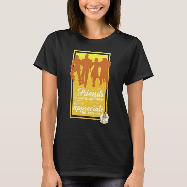 Camiseta The Wizard of Oz Group The Friends We Met Along Th (Anverso)