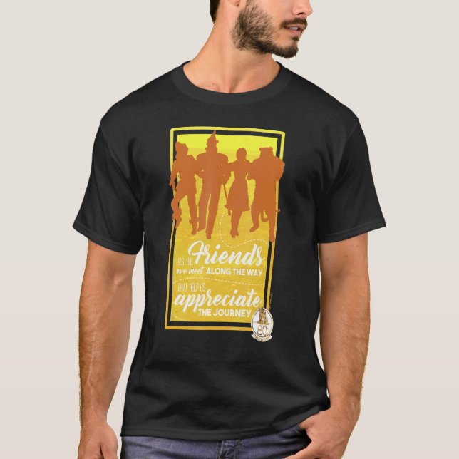 Camiseta The Wizard of Oz Group The Friends We Met Along Th (Anverso)