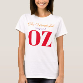 Camiseta The Wonderful Wizard of Oz