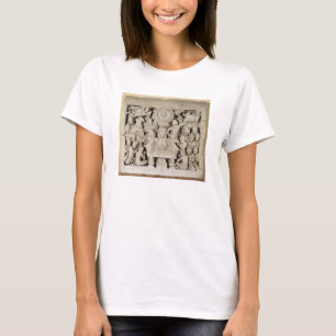 Camiseta The worship of the Buddhist symbols, Amaravati (li