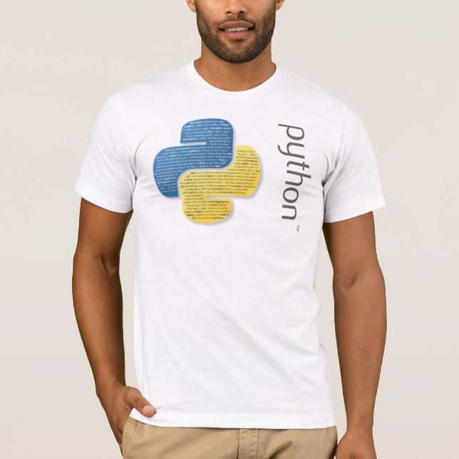 Camiseta The Zen of Python (Anverso)