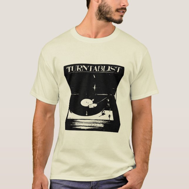 Camiseta TheArm^^ "TURNTABLIST " (Anverso)