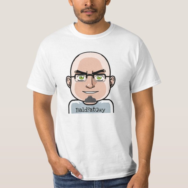 Camiseta TheBaldFatGuy (Anverso)