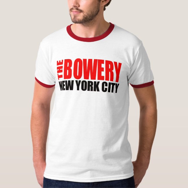 Camiseta theBowery (Anverso)