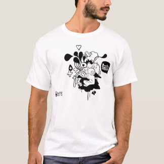 Camiseta thebruise.com/camiseta especial de Bruster B&W