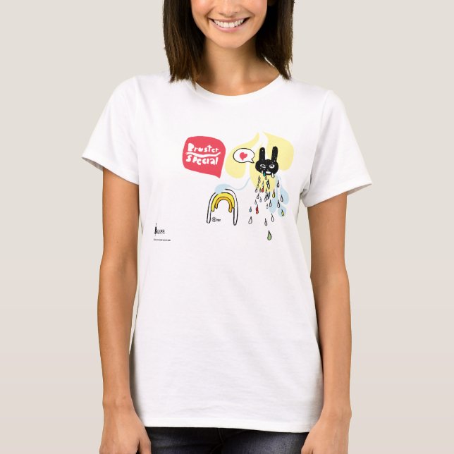 Camiseta thebruise.com_Rabbit_ Por Bruster Special (Anverso)