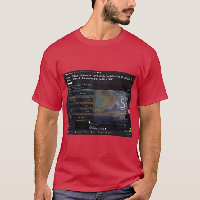 Camiseta theez VINXIS Sidetracked Day Infinity Inside HDHR  (Anverso)