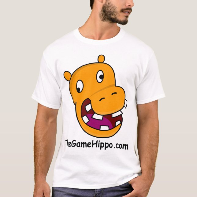 Camiseta TheGameHippo (Anverso)