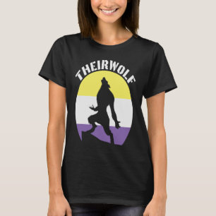 Camiseta Theirwolf Androgynous No Binary Gender Identity G
