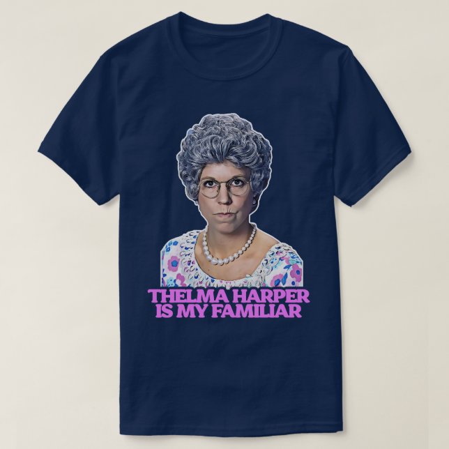 Camiseta Thelma Mama Harper es mi familia (Diseño del anverso)