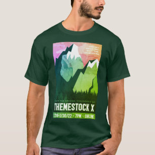 Camiseta Themestock X Variación verde Unisex T-Shirt