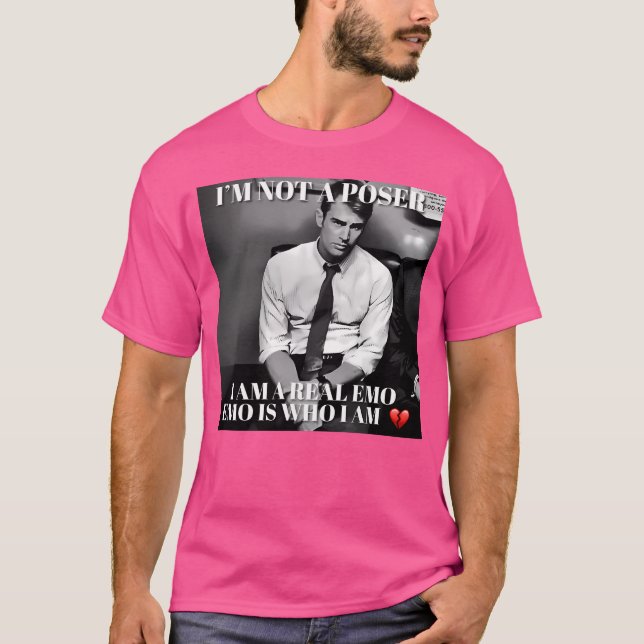 Camiseta Theo James Emo (Anverso)