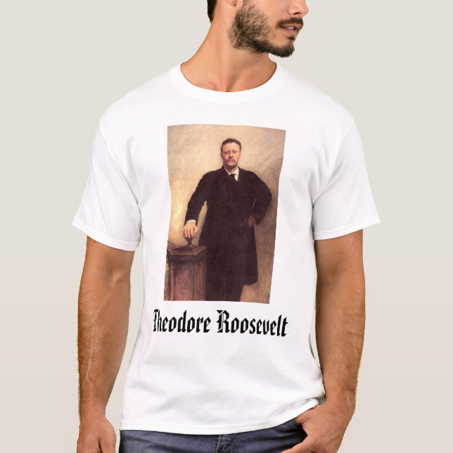 Camiseta Theodore Roosevelt, (Anverso)