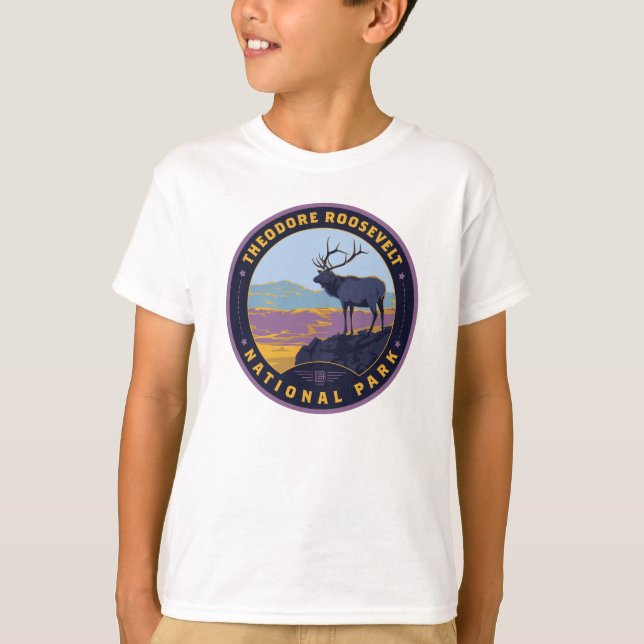 Camiseta Theodore Roosevelt National Park (Anverso)