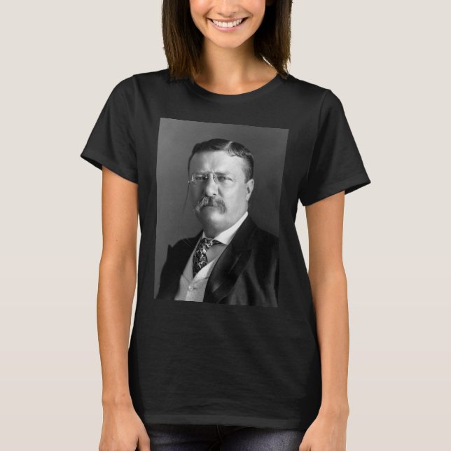 Camiseta Theodore Roosevelt Teddy Presidente Republicano (Anverso)