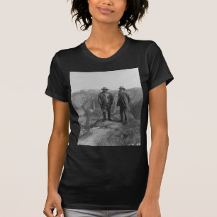 Camiseta Theodore Roosevelt y John Muir en punto del