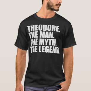 Camiseta TheodoreTheodore Nombre Theodore nombre dado nombr