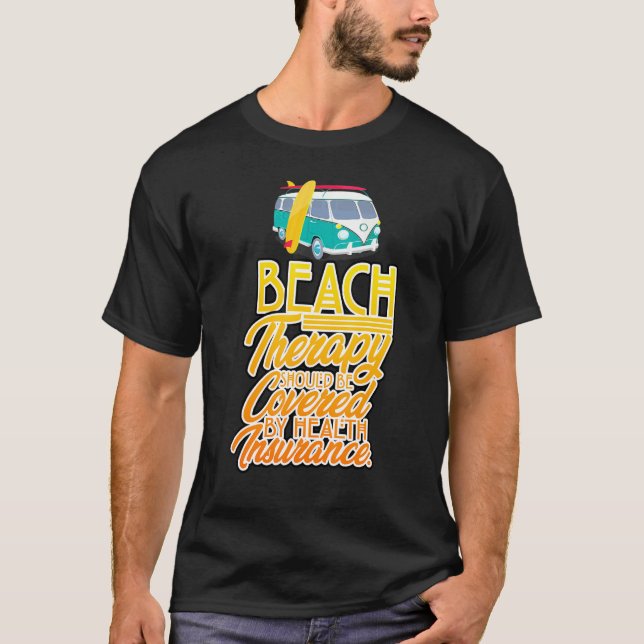 Camiseta Therapy Beach Vacation Essentials (Anverso)