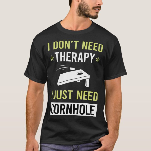 Camiseta Therapy Cornhole (Anverso)