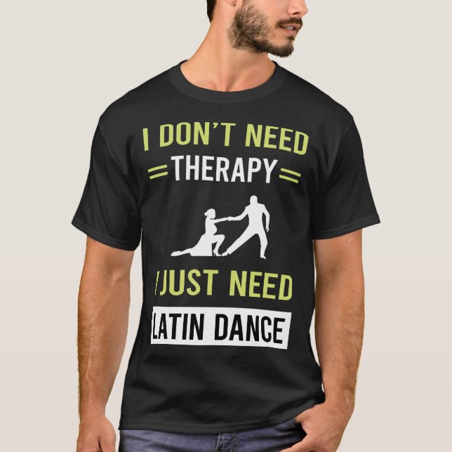 Camiseta Therapy Latin Dance (Anverso)