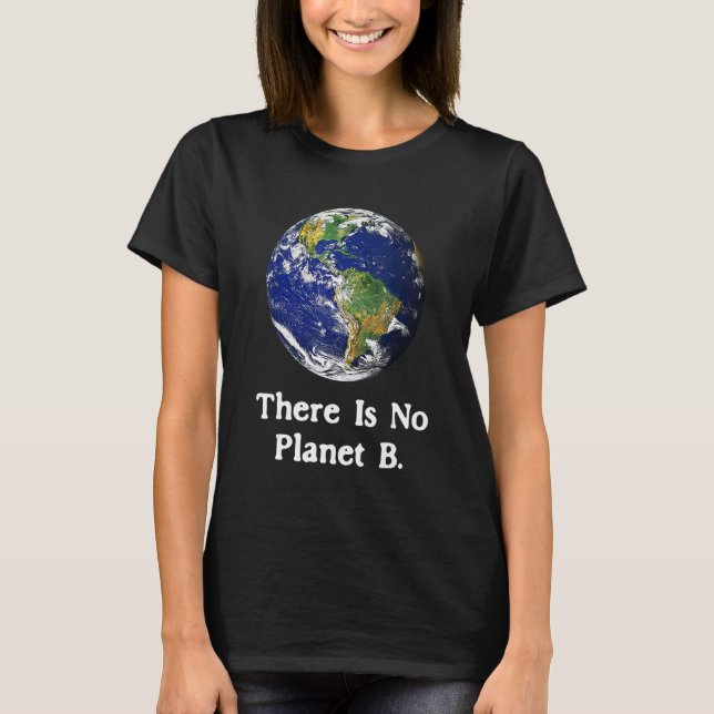 Camiseta There Is No Planet B Earth Day_1 (Anverso)