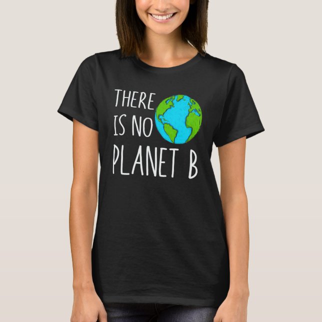 Camiseta There Is No Planet B Global Warming (Anverso)