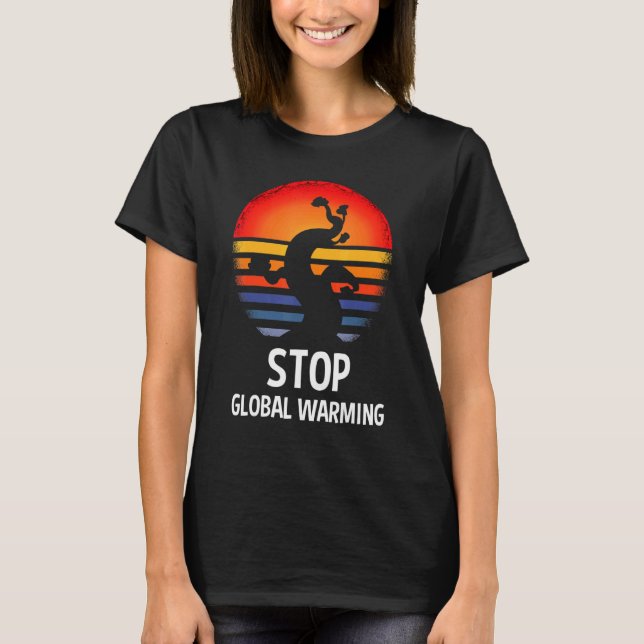 Camiseta There Is No Planet B Global Warming Climate Change (Anverso)