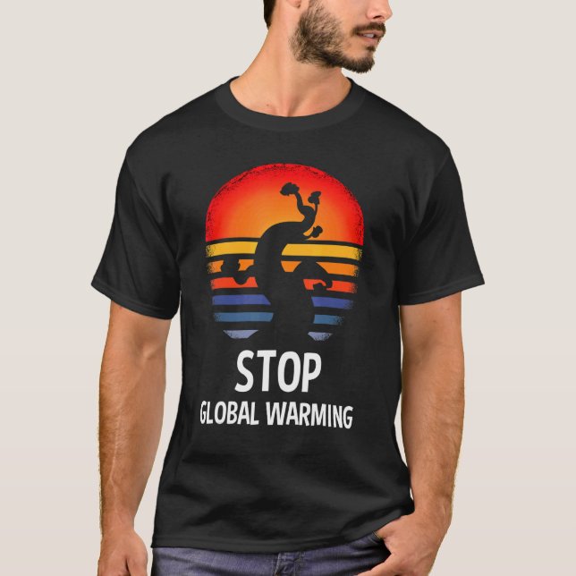 Camiseta There Is No Planet B Global Warming Climate Change (Anverso)
