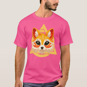 Camiseta Therian Fox Mask Paws Quadrobic Therianthropy Sig