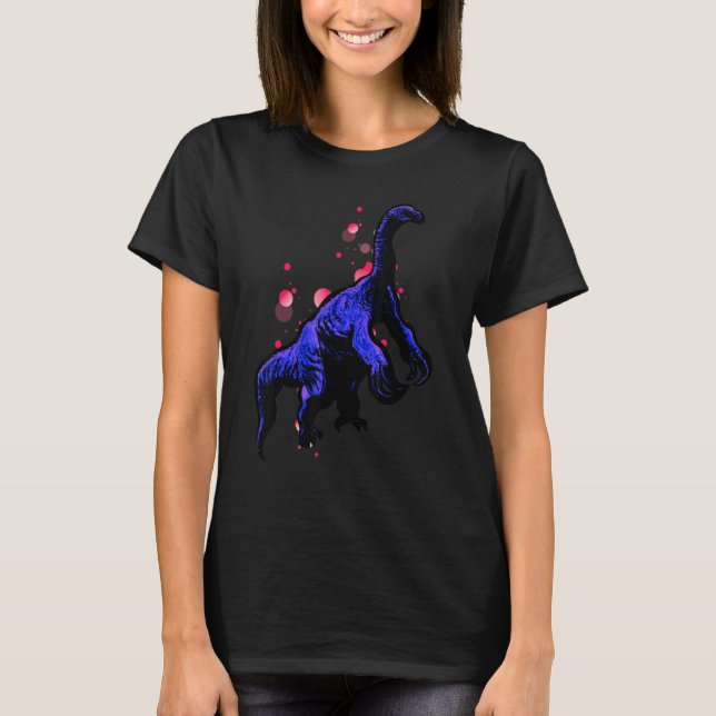 Camiseta Therizinosaurus Dinosaur (Anverso)
