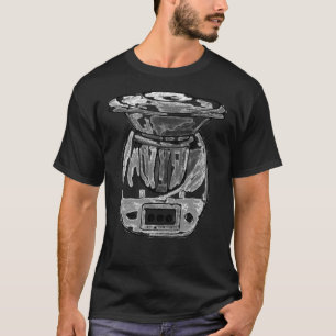 Camiseta Thermomix Cauldron Kitchen Receta saludable 