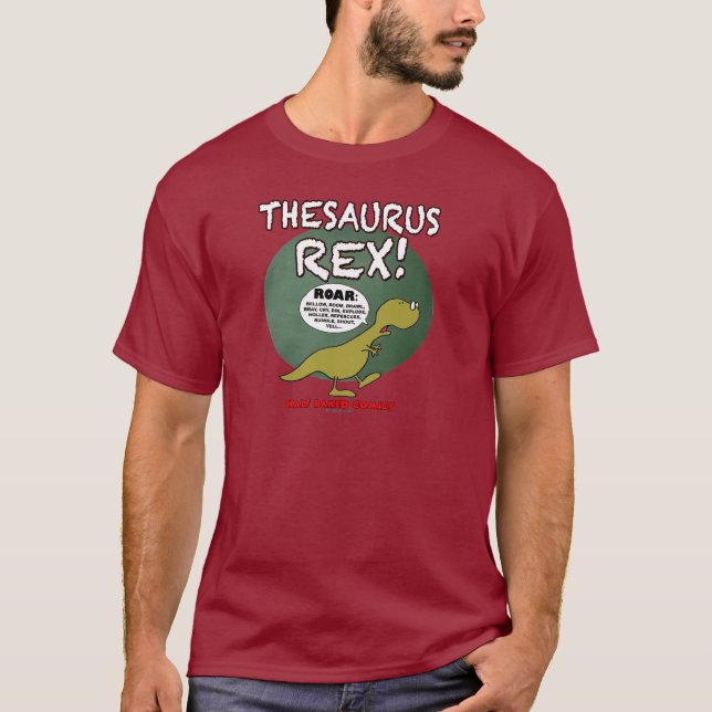 Camiseta Thesaurus Rex (Anverso)