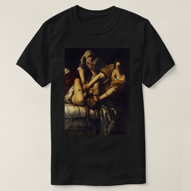 Camiseta These Hoes Ain&x27;t Loyal Judith Beheading Holofe (Diseño del anverso)