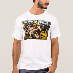 Camiseta Theseus mata el Minotaur