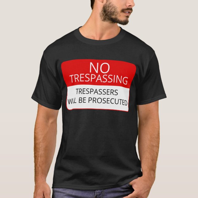 Camiseta TheSignsTS - ninguna serie de violación de Aparel (Anverso)