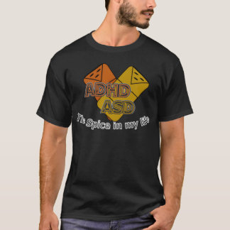 Camiseta TheSpiceInMyLife ADHD ASD vintage