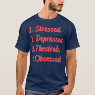 Camiseta Thestrals Estresados Deprimidos Obsesionados