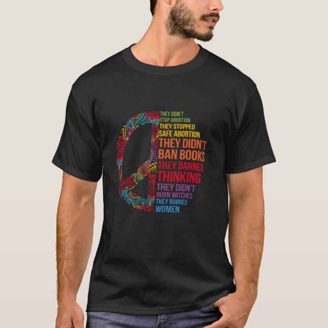 Camiseta They Didn t Stop Abortion They Stopped Safe Femini (Anverso)